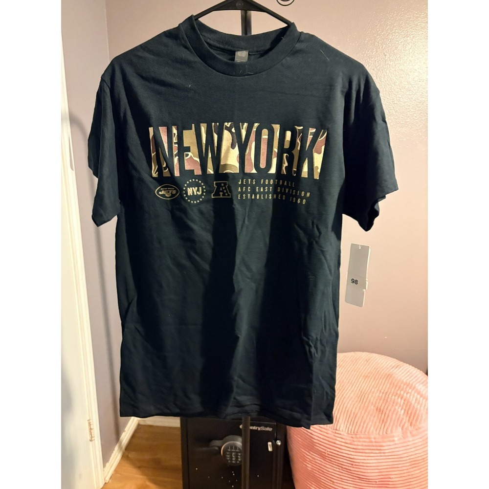 NFL Team Apparel New York Teams T-Shirt Sz M